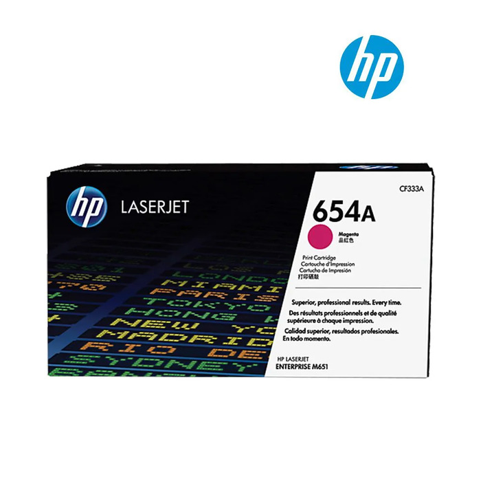 Toner CF333A HP 654A Magenta Original para M651dn