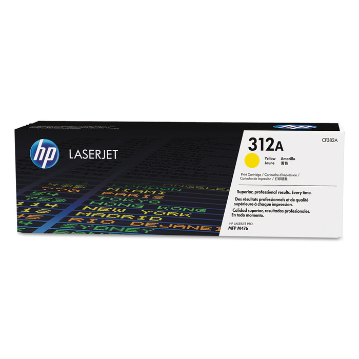 Toner HP CF382A Original Amarelo 312A | M476dn M476nw M476dw