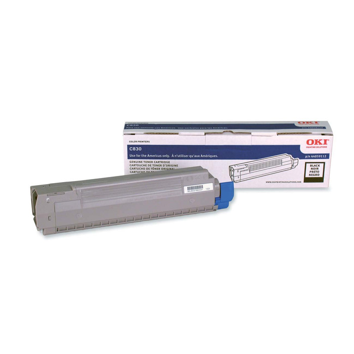 Toner 44059112 Okidata Original | C830, C830dtn, C830dn Preto | Produto Oficial Okidata, com NF e procedência