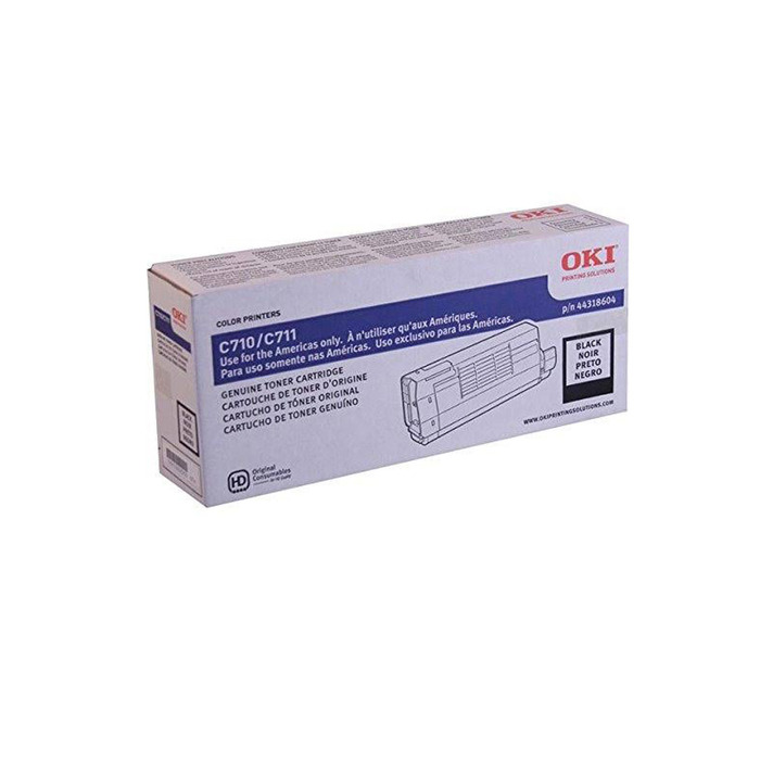 Toner 44318604 Okidata Original | C711WT, C711 Preto | Produto Oficial Okidata, com NF e procedência