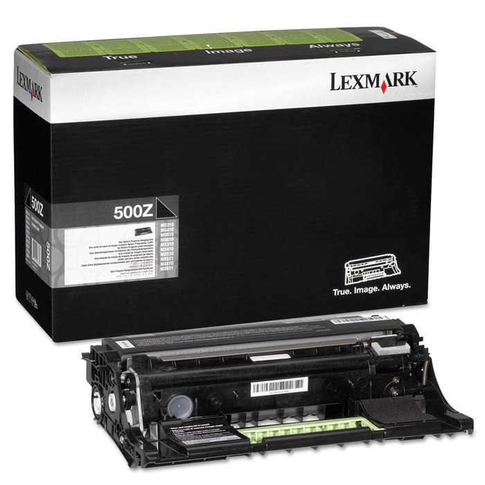 Cilindro 50F0Z00 (500Z) Lexmark Original | MX610, MX510, MX410, MX310, MS610, MS510, MX611de, MX511, MX417, MS415, MS315, MS410, MS310 Produto Oficial