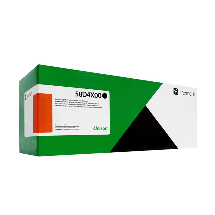 Toner 58D4X00 (58DBX00) Lexmark Original | MX822, MX722, MX822ade, MS825dn, MS823n, MX721, MS825, MS823, MX826ade, MS725, MX826 | Produto Oficial