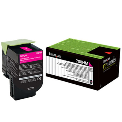 Toner 70C8XM0 Lexmark Original | CS510dte, CS510de, CS510 Magenta | Produto Oficial Lexmark, com NF, Procedência e Garantia