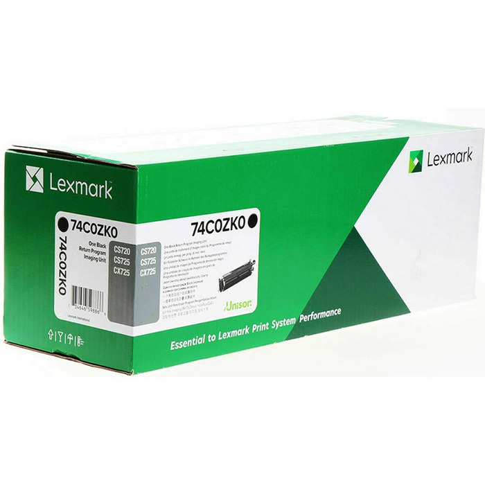 Cilindro 74C0ZK0 Lexmark Original | CX725, CS725, CS720, CX725dthe, CX725dhe, CX725de, CS725dte, CS725de, CS720dte, CS720de, C4150 com NF | Lacrado
