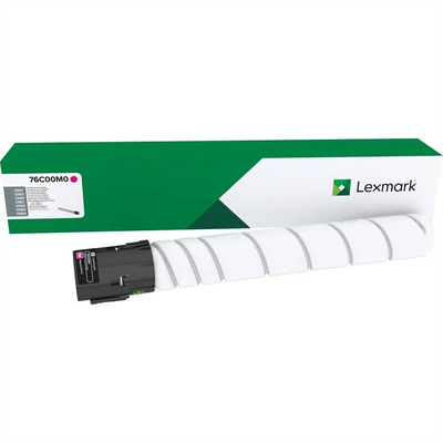 Toner 76C00M0 Lexmark Original | CX924dxe, CX922de, CX921de, CX920de CS923de, CS921de CX924, CX923, CX922, CX921, CS923, CS921 Magenta Oficial Lexmark