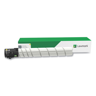 Toner 76C00Y0 Lexmark Original | CX924dxe, CX922de, CX921de, CX920de CS923de, CS921de CX924, CX923, CX922, CX921, CS923, CS921 Amarelo Oficial Lexmark
