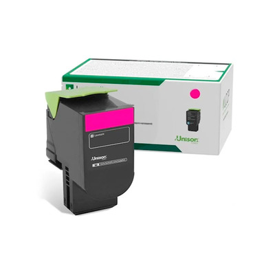 Toner 80C8XM0 Lexmark Original | CX510, CX510dhe, CX510de com Altíssimo Rendimento Magenta | Produto Oficial Lexmark, com NF e procedência e Garantia