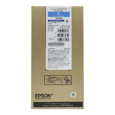 Cartucho T01D200 - T02D Epson Original | WF-C579, WF-C529, WF-C579RDWF, WF-C579RDTWF, WF-C579RD2TWF, WF-C529RDW, WF-C529RDTW Ciano | Produto Oficial Cartucho T01D200 - T02D Epson Original | WF-C579, WF-C529, WF-C579RDWF, WF-C579RDTWF, WF-C579RD2TWF, WF-C529RDW, WF-C529RDTW Ciano | Produto Oficial