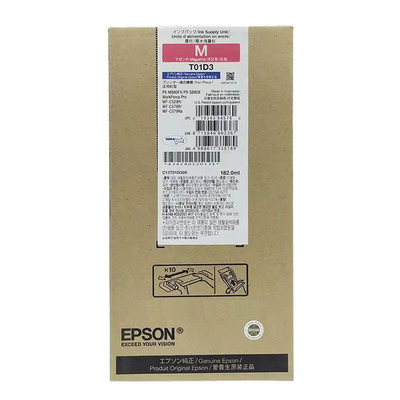 Cartucho T01D300 - T03D Epson Original | WF-C579, WF-C529, WF-C579RDWF, WF-C579RDTWF, WF-C579RD2TWF, WF-C529RDW, WF-C529RDTW Magenta | Produto Oficial Cartucho T01D300 - T03D Epson Original | WF-C579, WF-C529, WF-C579RDWF, WF-C579RDTWF, WF-C579RD2TWF, WF-C529RDW, WF-C529RDTW Magenta | Produto Oficial