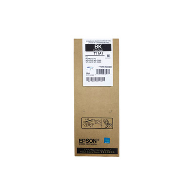Cartucho T11A120 (T11A1) Epson Original | WF-C5890, WF-C5810, WF-C5390, WF-C5310, WF-C5890, WF-C5810, WF-C5390, WF-C5310 Preto | Produto Oficial Epson