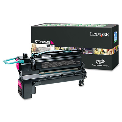 Toner C792X1MG Lexmark Original | C792, C792E, C792DHE, C792DE, C792DTE Magenta | Produto Oficial Lexmark, com NF, Procedência e Garantia de 1 Ano