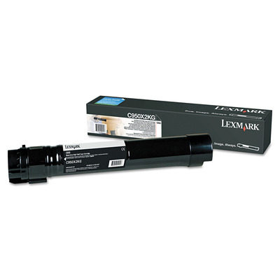 Toner C950X2KG Lexmark Original | C950de, C950 Preto | Produto Oficial Lexmark, com NF, Procedência e Garantia de 1 Ano