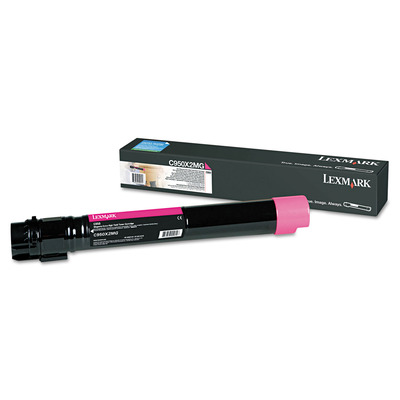 Toner C950X2MG Lexmark Original | C950, C950de Magenta | Produto Oficial Lexmark, com NF, Procedência e Garantia de 1 Ano