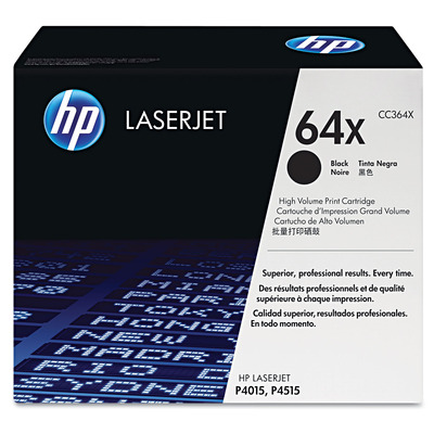 Toner CC364X (64X) HP Original | P4515, P4015, P4515xm, P4515x, P4515tn, P4515n, P4015x, P4015n, P4015tn, P4015dn Preto | Produto Oficial HP Lacrado