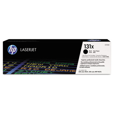 Toner CF210X (131X) HP Original | M276, M251, M276nw, MFP, M251nw Preto | Produto Oficial HP com NF, Procedência e Garantia de 1 Ano