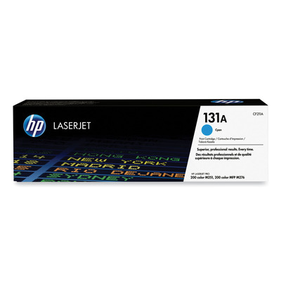 Toner CF211A (131A) HP Original | M276nw, MFP, M251nw, M276, M251 Ciano | Produto Oficial HP com NF, Procedência e Garantia de 1 Ano