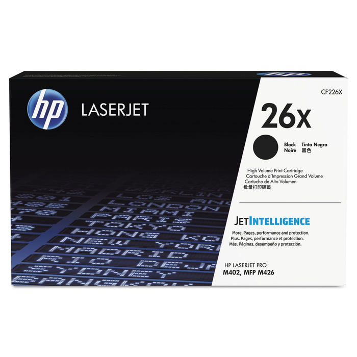 Toner CF226X (26X) HP Original | M402dne, M402dn, M426, M402, M426fdw, M426fdn, M426dw, MFP, M402n, M402dw | Produto Oficial HP com NF