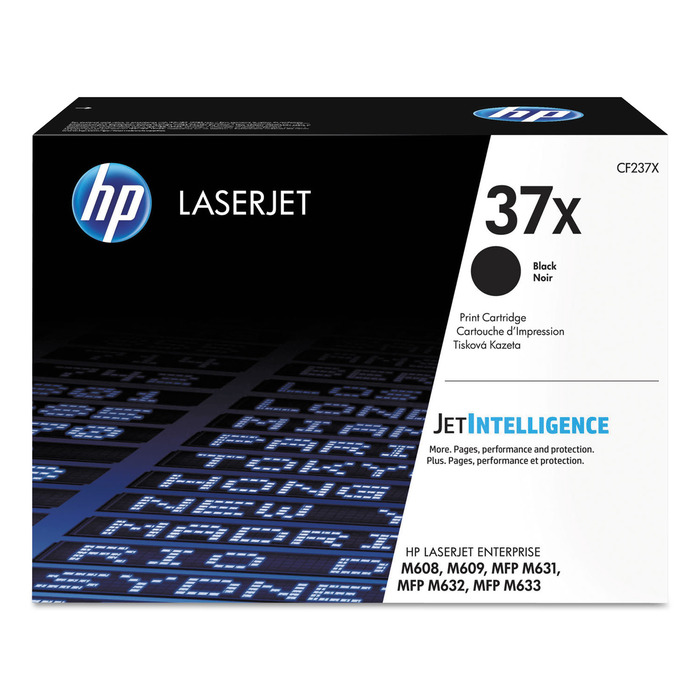 Toner CF237X (37X) HP Original | M631h, M633fh, M632fht, M631z, M609dn, M608x, M608dn, M633z, M633, M632, M631, M609, M608 | Produto Oficial com NF