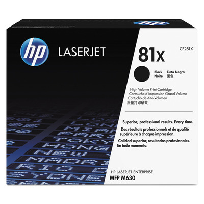 Toner CF281X (81X) HP Original | M606, M605, M630z, M630h, M630f, M606x, M606dn, M605x, M605n, M605dn, M605dh | Produto Oficial HP c/ NF e Garantia