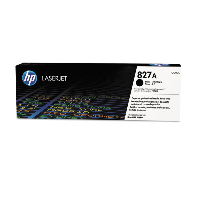 Toner CF300A (827A) HP Original | M880 MFP, M880z MFP, M880z+ Preto | Produto Oficial HP, com NF, Procedência e Garantia