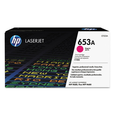 Toner CF323A (653A) HP Original | M651dn, M680z, M680, M651, M680f, M680dn, M651xh, M651n Magenta | Produto Oficial HP com NF e Procedência