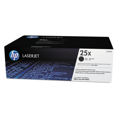 Toner CF325X (25X) HP Original | M830, M806, M806x+, M806dn, M830z MFP Preto | Produto Oficial HP com NF, Procedência e Garantia de 1 Ano