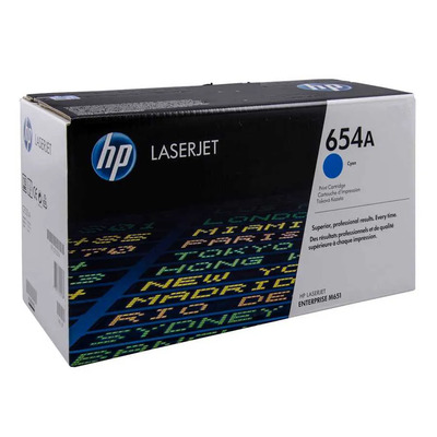 Toner CF331A (654A) HP Original | M651n, M651, M651dn, M651xh Ciano | Produto Oficial HP com NF, Procedência e Garantia de 1 Ano