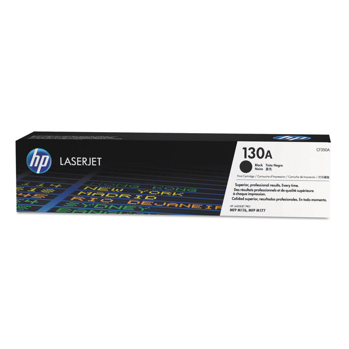 Toner CF350A (130A) HP Original | MFP M177fw, M176n, M177, M176 Preto | Produto Oficial HP, com NF, Procedência e Garantia de 1 Ano