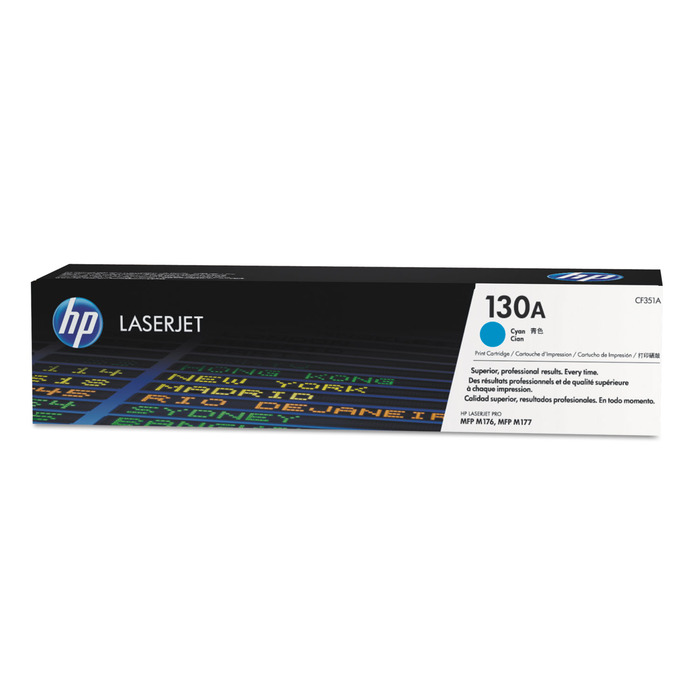 Toner CF351A (130A) HP Original | M177fw, M176n, M177, M176 Ciano | Produto Oficial HP, com NF, Procedência e Garantia de 1 Ano