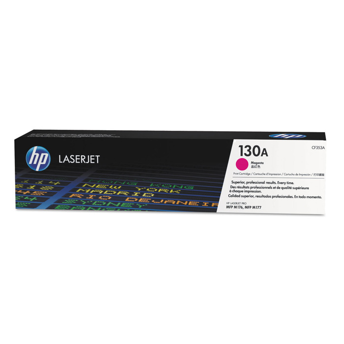 Toner CF353A (130A) HP Original | M177fw, M176n, MFP M177, M176 Magenta  | Produto Oficial HP, com NF, Procedência e Garantia de 1 Ano