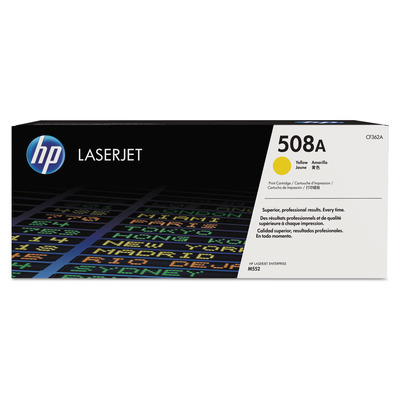 Toner CF362A (508A) HP Original | M577, M553, M552, M577f, M577dn, M553x, M553n, M553dn, M553dh, M577z, M577c Amarelo | Produto Oficial HP com NF
