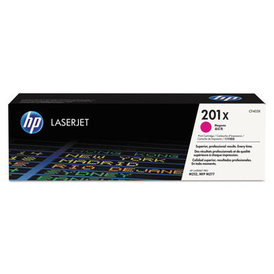 Toner CF403X (201X) HP Original | MFP M277, M252, M277n, M277dw, M252n, M252dw Magenta | Produto Oficial HP, com NF e procedência Toner CF403X (201X) HP Original | MFP M277, M252, M277n, M277dw, M252n, M252dw Magenta | Produto Oficial HP, com NF e procedência