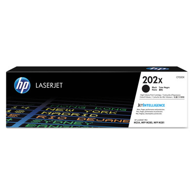 Toner CF500X (202X) HP Original | M281, M254, M281fdw, M281cdw, MFP M254dw Preto | Produto Oficial HP, com NF e procedência