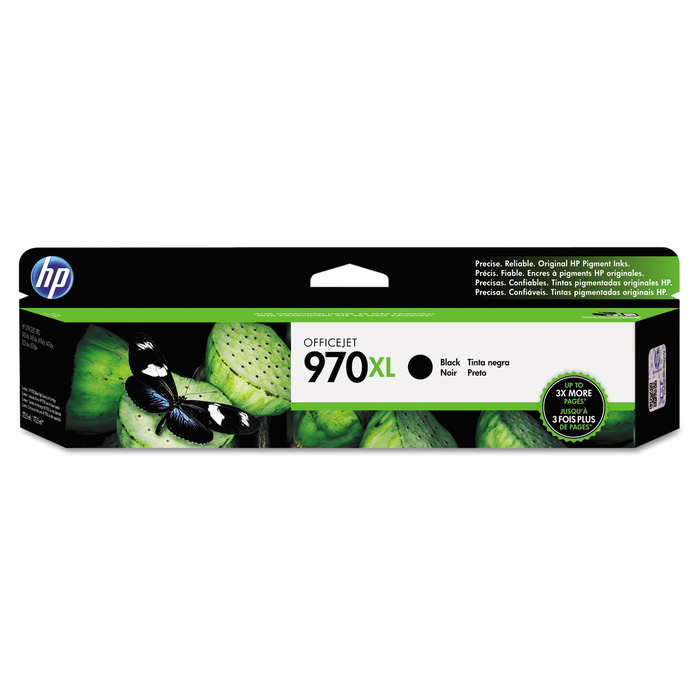 Cartucho HP 970XL CN625AM Preto Original para X451/X476