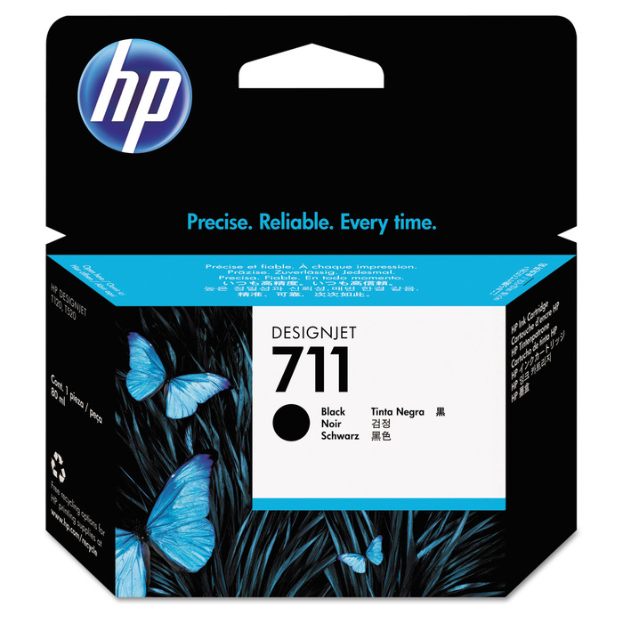 Cartucho CZ133A (711) HP Original | DesignJet T120, T520, T120 Preto | Produto Oficial HP, com NF e procedência