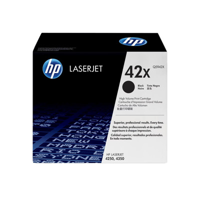 Toner Q5942X (42X) HP Original | M4345, 4350tn, 4350n, 4345, 4300n, 4300, 4250tn, 4250n, 4200, 4350, 4250 | Produto Oficial HP com NF