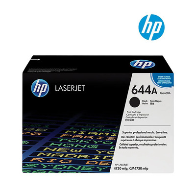 Toner Q6460A (644A) HP Original | 4730xs, 4730x, CM4730fm, CM4730, CM4730fsk, CM4730f, 4730MFP, 4730xm, 4730 Preto | Produto Oficial HP