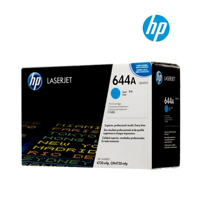 Toner Q6461A (644A) HP Original | 4730, CM4730, 4730x, CM4730fsk, CM4730f, 4730MFP, 4730xm, CM4730fm, 4730xs Ciano | Produto Oficial HP