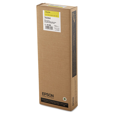 Cartucho T636400 (T6364) Epson Original | 9900, 9890, 7900, 7890 Stylus Pro Amarelo | Produto Oficial Epson com NF e procedência