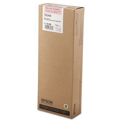 Cartucho T636600 (T6366) Epson Original | 9900, 9890, 7900, 7890 Stylus Pro Light Magenta | Produto Oficial Epson com NF e procedência