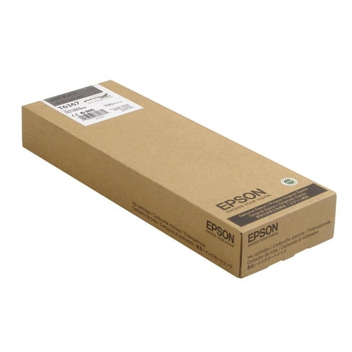 Cartucho T636700 (T6367) Epson Original | 9900, 9890, 7900, 7890 Stylus Pro Light Black | Produto Oficial Epson com NF e procedência