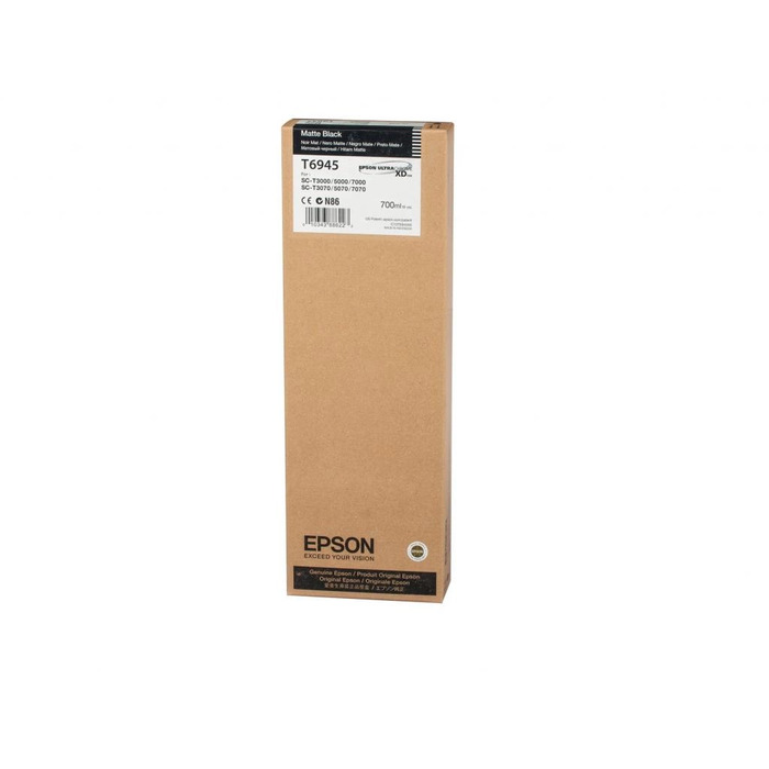 Cartucho T694500 (T6945) Epson Original | T7270, T7000, T5270, T5000, T3270, T3000 SureColor Preto Fotográfica | Produto Oficial Epson com NF