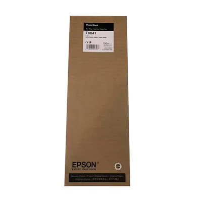 Cartucho T804100 (T8041) Epson Original | P9000, P8000, P7000, P6000 SureColor Preto Fotográfica | Produto Oficial Epson com NF e Procedência