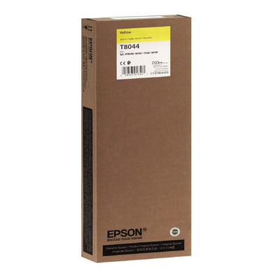 Cartucho T804400 (T8044) Epson Original | P9000, P8000, P7000, P6000 SureColor Amarelo | Produto Oficial Epson com NF e Procedência