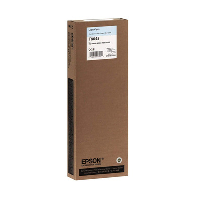 Cartucho T804500 (T8045) Epson Original | P8000, P7000, P9000, P6000 SureColor Ciano Claro | Produto Oficial Epson com NF e Procedência