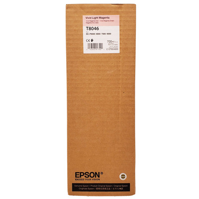 Cartucho T804600 (T8046) Epson Original | P9000, P8000, P7000, P6000 SureColor Magenta Vívido Claro | Produto Oficial Epson com NF e Procedência