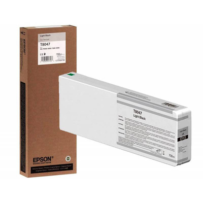 Cartucho T804700 (T8047) Epson Original | P6000, P8000, P9000, P7000 SureColor Light Black | Produto Oficial Epson com NF e Procedência