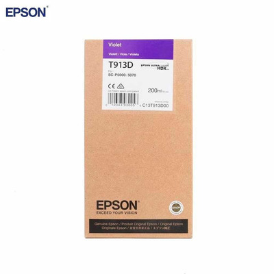 Cartucho T913D00 (T913D) Epson Original | P5000 SureColor Violeta | Produto Oficial Epson com NF e Procedência