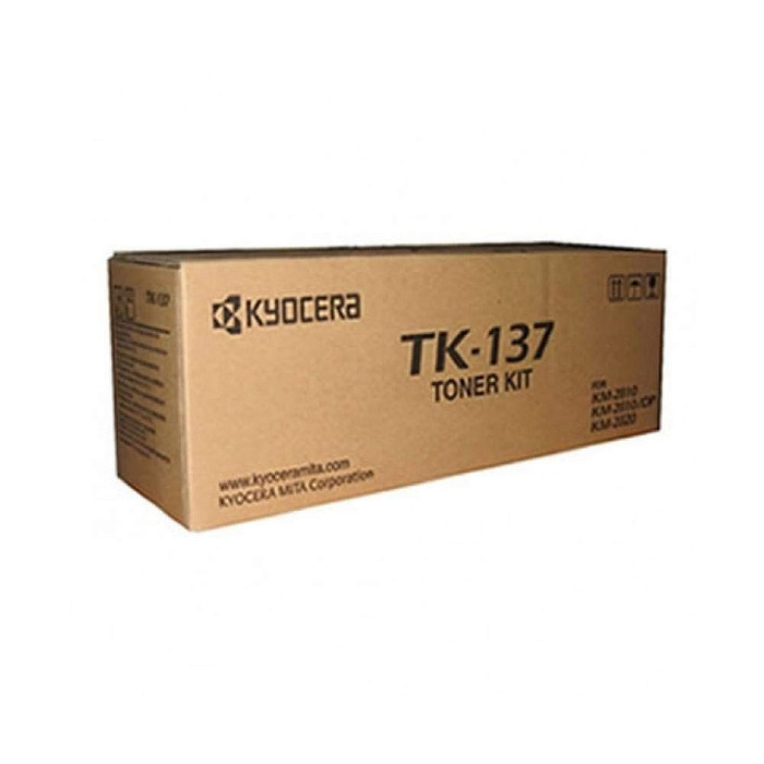 Toner TK-137 Kyocera Original | KM-2820, KM-2810 Preto | Produto Oficial Kyocera com NF e Procedência
