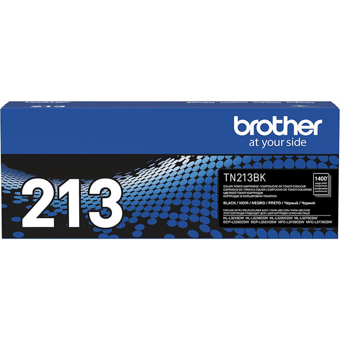 Toner TN-213BK (213) Brother Original | L3770CDW, L3750CDW, L3710CW, L3270CDW, L3230CDW, HL-L3210CW Preto | Produto Oficial com NF e Procedência